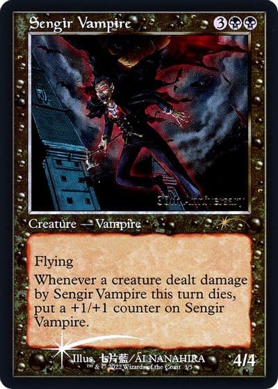 Sengir Vampire Retro Frame 30th Anniversary Promos Magic card