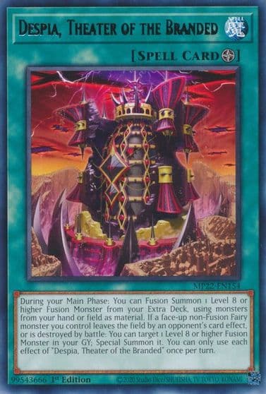 Despia Theater of the Branded 2022 Tin of the Pharaoh's Gods Yu-Gi-Oh! card