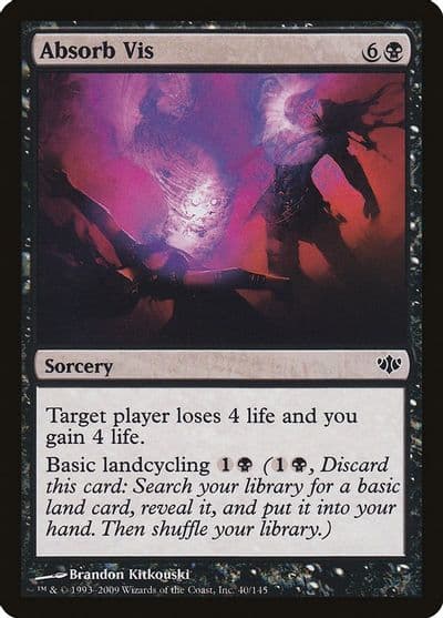 Absorb Vis Conflux Magic card