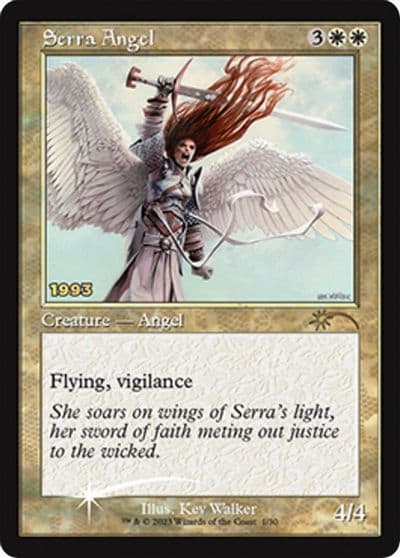 Serra Angel 30th Anniversary Promos Magic card