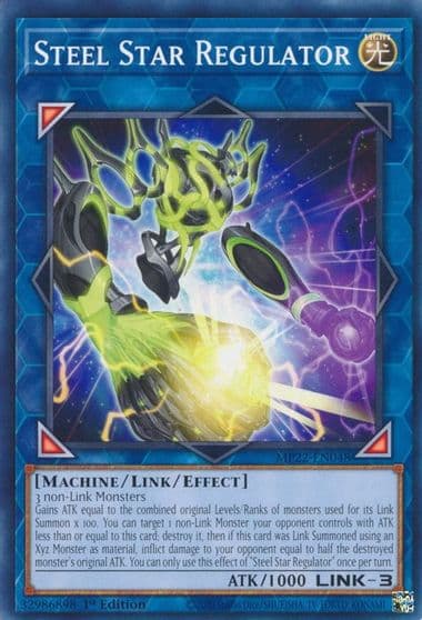 Steel Star Regulator 2022 Tin of the Pharaoh's Gods Yu-Gi-Oh! card