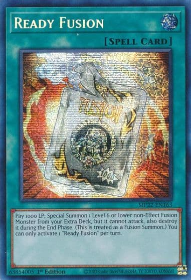 Ready Fusion 2022 Tin of the Pharaoh's Gods Yu-Gi-Oh! card