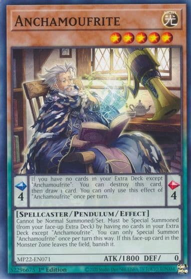 Anchamoufrite 2022 Tin of the Pharaoh's Gods Yu-Gi-Oh! card