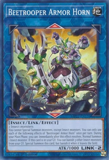 Beetrooper Armor Horn 2022 Tin of the Pharaoh's Gods Yu-Gi-Oh! card
