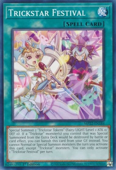 Trickstar Festival 2022 Tin of the Pharaoh's Gods Yu-Gi-Oh! card