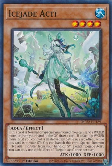 Icejade Acti 2022 Tin of the Pharaoh's Gods Yu-Gi-Oh! card