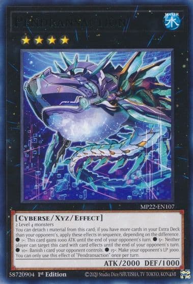 Pendransaction 2022 Tin of the Pharaoh's Gods Yu-Gi-Oh! card