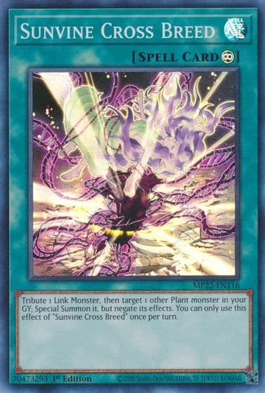 Sunvine Cross Breed 2022 Tin of the Pharaoh's Gods Yu-Gi-Oh! card