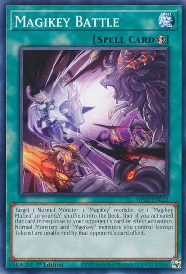 Magikey Battle 2022 Tin of the Pharaoh's Gods Yu-Gi-Oh! card