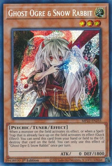 Ghost Ogre and Snow Rabbit 2022 Tin of the Pharaoh's Gods Yu-Gi-Oh! card