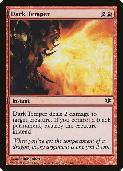 Dark Temper Conflux Magic card