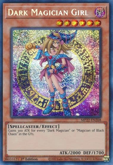 Dark Magician Girl 2022 Tin of the Pharaoh's Gods Yu-Gi-Oh! card