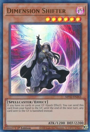 Dimension Shifter 2022 Tin of the Pharaoh's Gods Yu-Gi-Oh! card