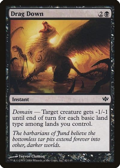 Drag Down Conflux Magic card