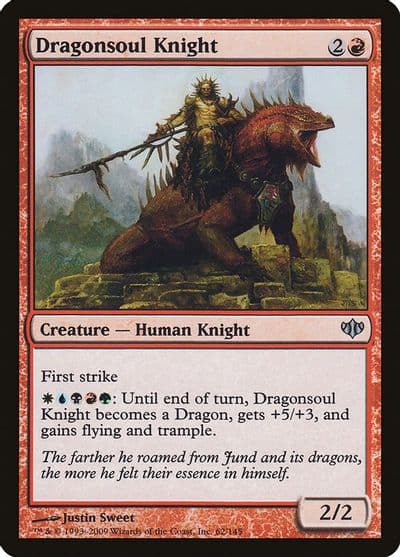 Dragonsoul Knight Conflux Magic card