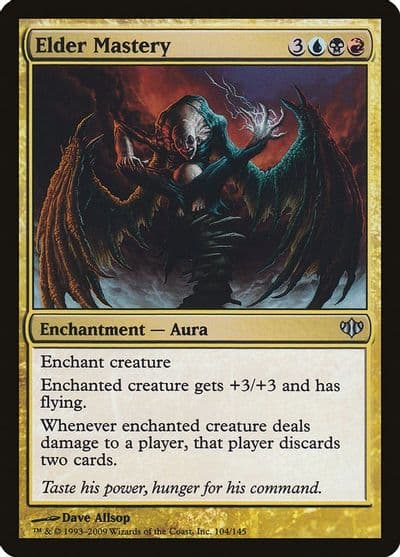 Elder Mastery Conflux Magic card
