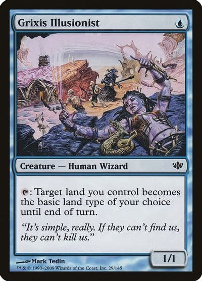 Grixis Illusionist Conflux Magic card