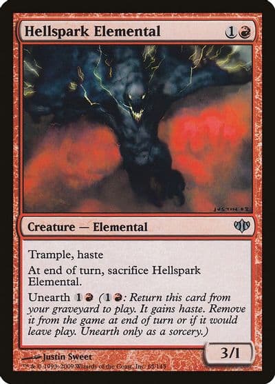 Hellspark Elemental Conflux Magic card