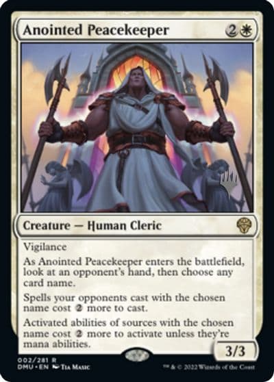 Anointed Peacekeeper Promo Pack: Dominaria United Magic card