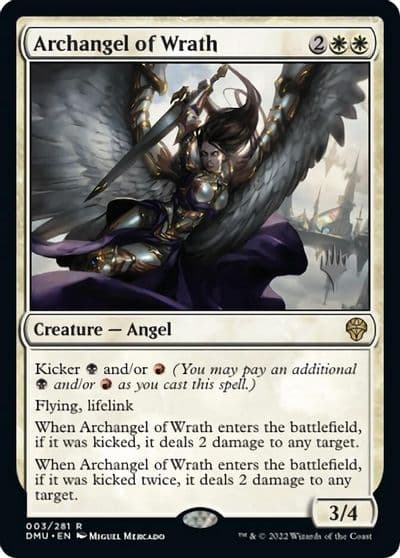 Archangel of Wrath Promo Pack: Dominaria United Magic card