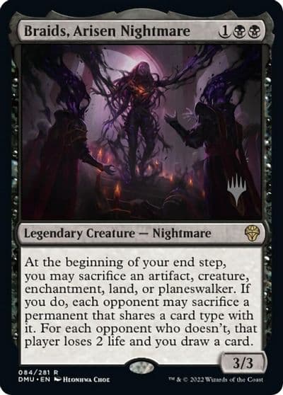 Braids Arisen Nightmare Promo Pack: Dominaria United Magic card