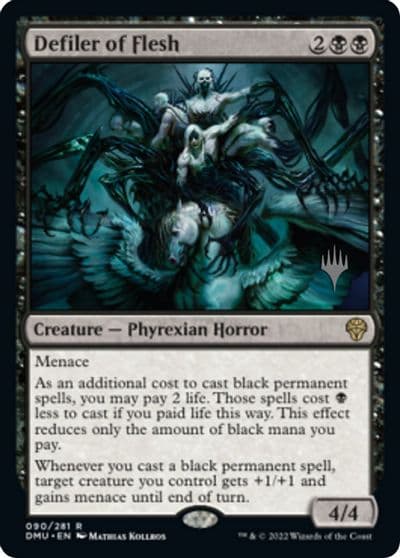 Defiler of Flesh Promo Pack: Dominaria United Magic card