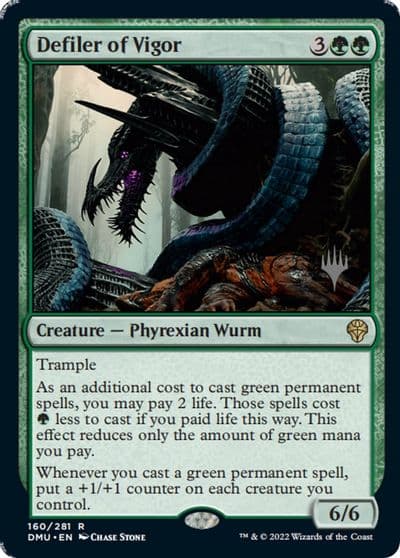 Defiler of Vigor Promo Pack: Dominaria United Magic card