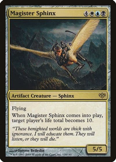 Magister Sphinx Conflux Magic card