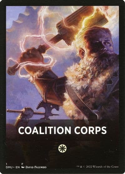 Coalition Corps Theme Card Dominaria United Magic card