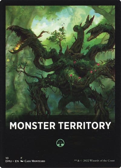 Monster Territory Theme Card Dominaria United Magic card