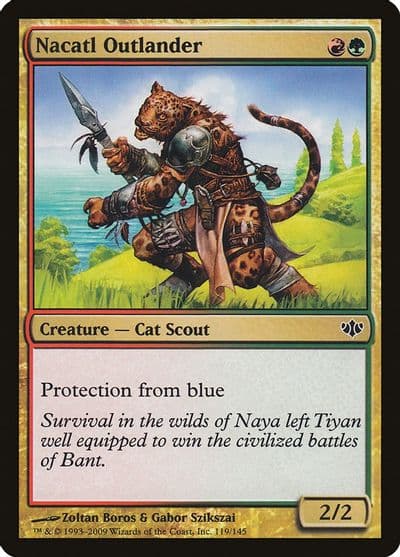Nacatl Outlander Conflux Magic card