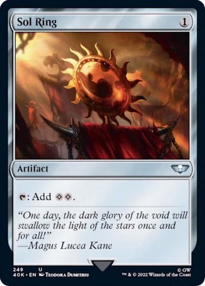 Sol Ring 249 Universes Beyond: Warhammer 40,000 Magic card