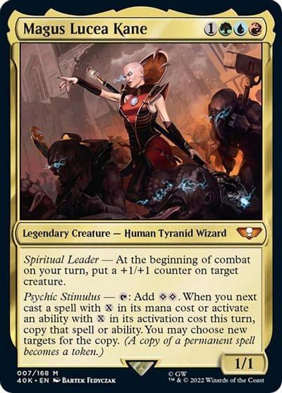 Magus Lucea Kane Surge Foil Universes Beyond: Warhammer 40,000 Magic card
