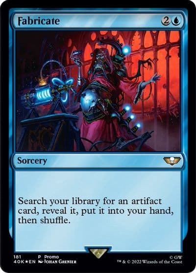 Fabricate Launch Party & Release Event Promos Magic card