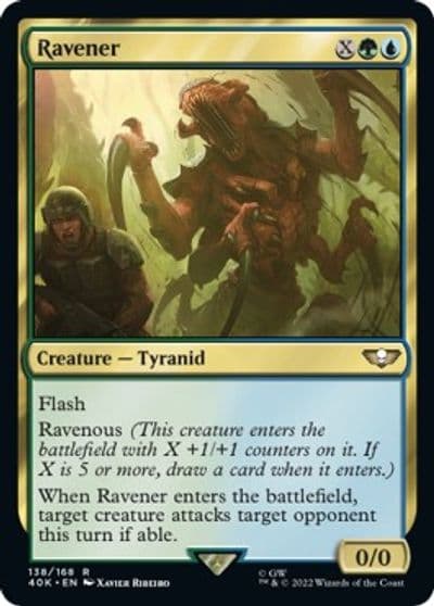 Ravener Surge Foil Universes Beyond: Warhammer 40,000 Magic card