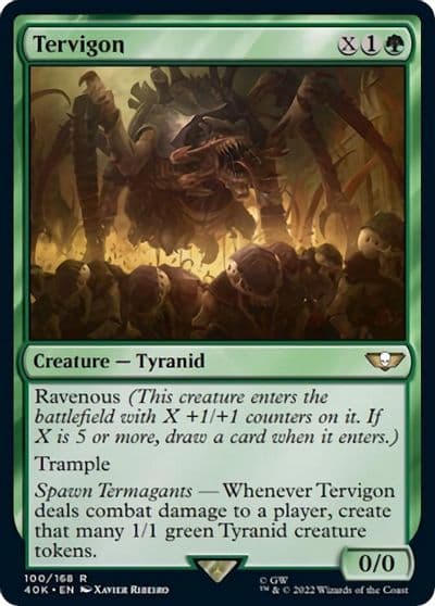Tervigon Surge Foil Universes Beyond: Warhammer 40,000 Magic card
