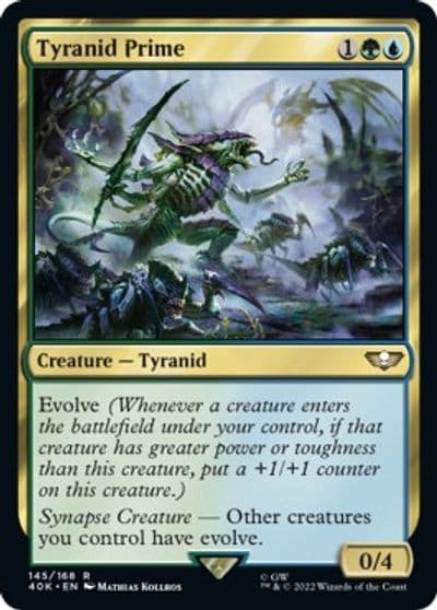 Tyranid Prime Universes Beyond: Warhammer 40,000 Magic card