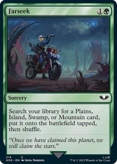 Farseek Surge Foil Universes Beyond: Warhammer 40,000 Magic card