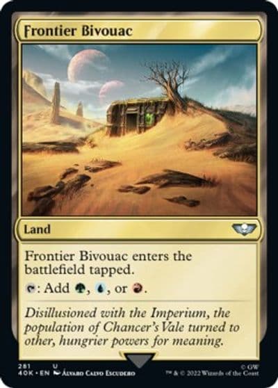 Frontier Bivouac Universes Beyond: Warhammer 40,000 Magic card