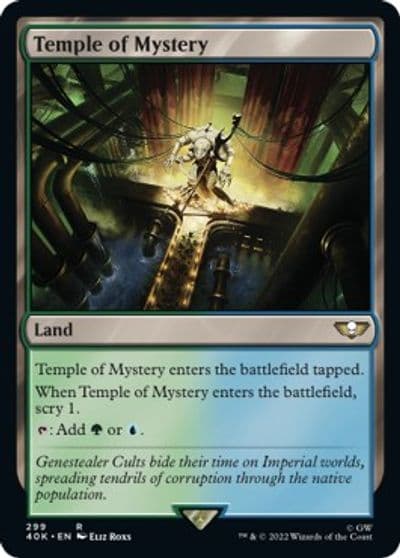 Temple of Mystery Universes Beyond: Warhammer 40,000 Magic card