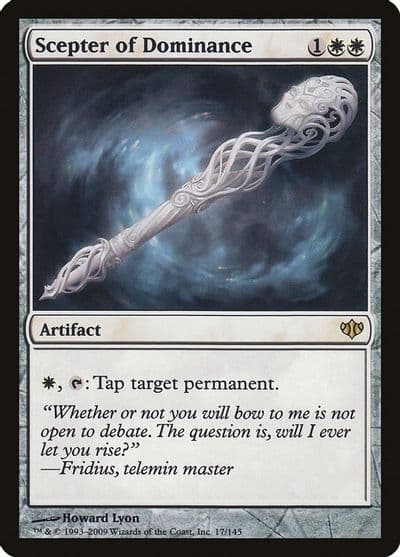 Scepter of Dominance Conflux Magic card