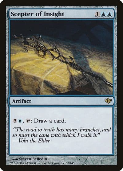 Scepter of Insight Conflux Magic card