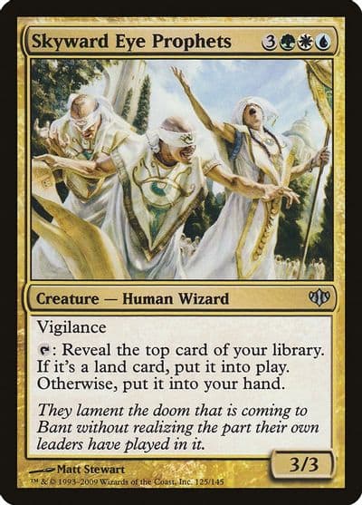 Skyward Eye Prophets Conflux Magic card
