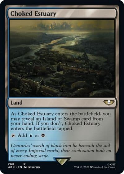 Choked Estuary Universes Beyond: Warhammer 40,000 Magic card