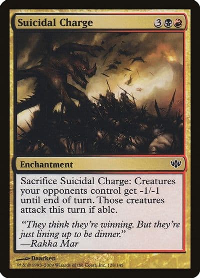 Suicidal Charge Conflux Magic card