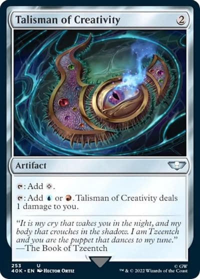 Talisman of Creativity Universes Beyond: Warhammer 40,000 Magic card