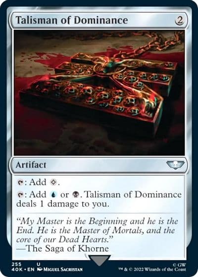 Talisman of Dominance 255 Surge Foil Universes Beyond: Warhammer 40,000 Magic card