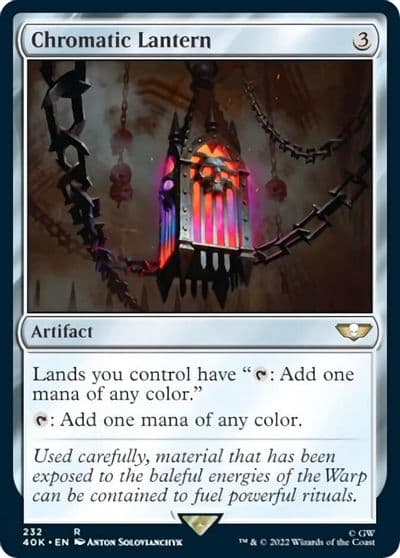 Chromatic Lantern Universes Beyond: Warhammer 40,000 Magic card
