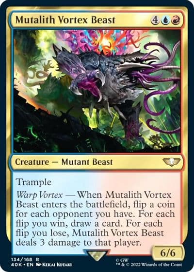 Mutalith Vortex Beast Universes Beyond: Warhammer 40,000 Magic card
