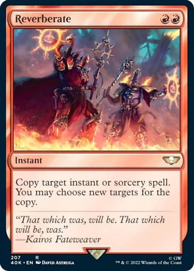 Reverberate Surge Foil Universes Beyond: Warhammer 40,000 Magic card